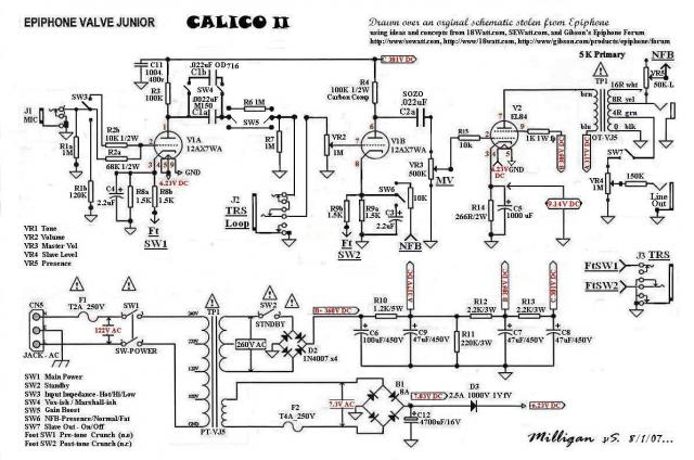 Calico II Schematic